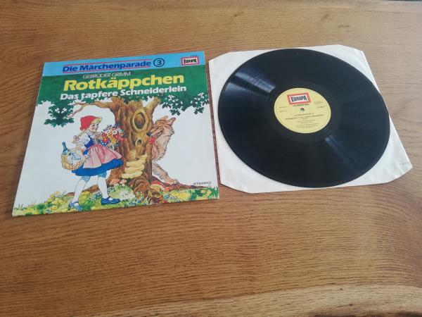 Die Märchenparade Folge 3 Rotkäppchen/Das tapfere Schneiderlein Europa 115425.7 Deutsche Pressung VG+/VG+